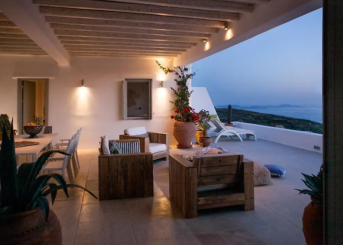 Vila Vanilla Mykonos 4br Heated Pool *